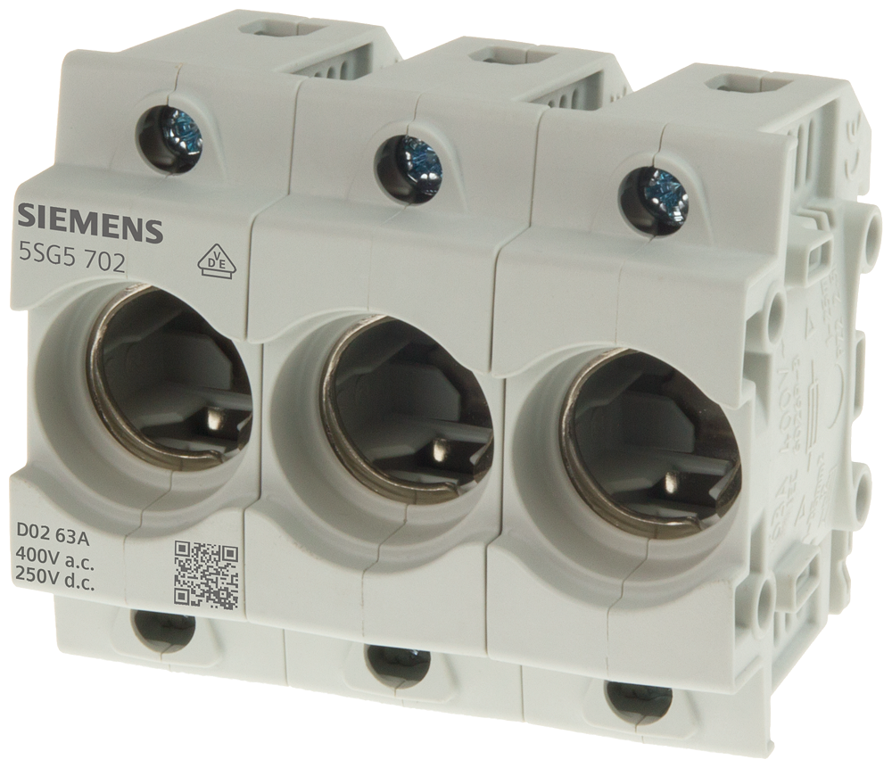Base portafusible Siemens 5SG5702 vista del producto