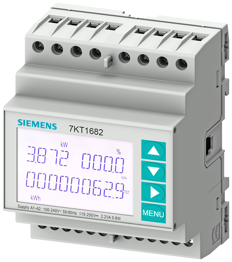 Aparato de medida Siemens 7KT1682 vista del producto