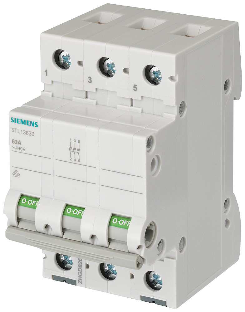 Interruptores electricos de especialidad Siemens 5TL1363-0 vista del producto