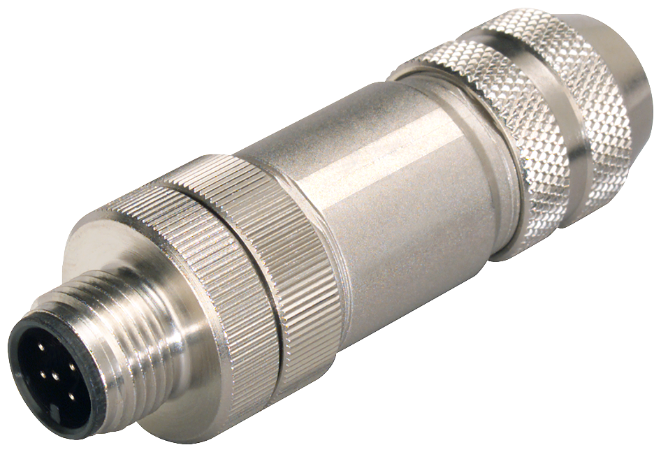 Conector M12 Inserto Macho Salida Axial Siemens 6GK1905-0EA00