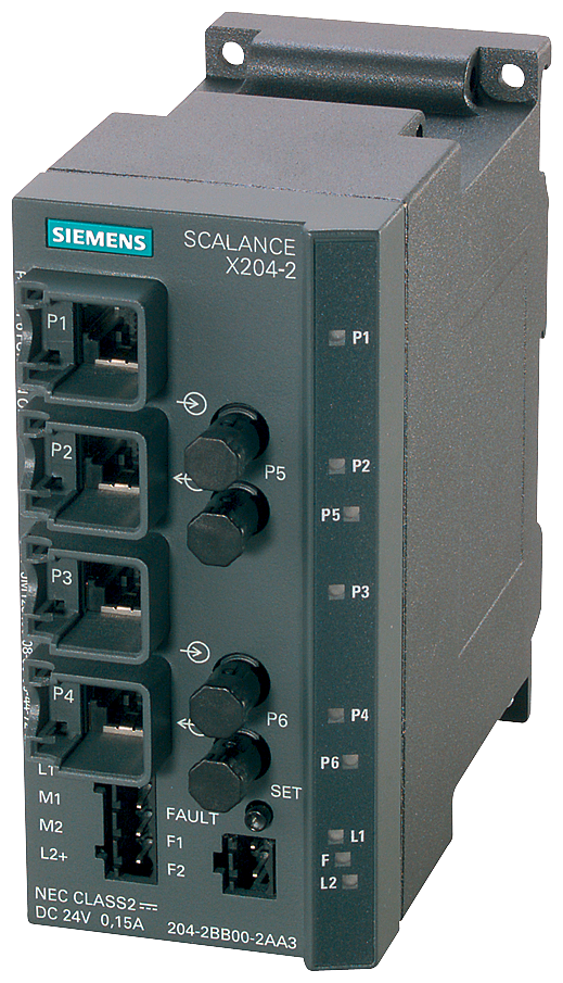 Siemens Automatización SCALANCE X204-2 6GK5204-2BB10-2AA3