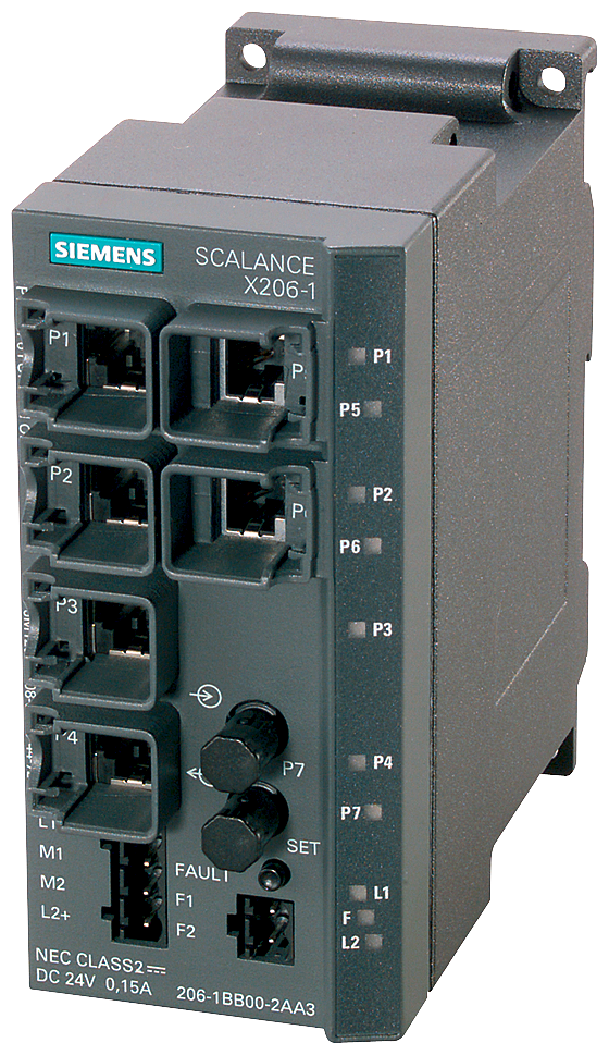 Automatización Siemens 6GK5206-1BB10-2AA3 vista del producto