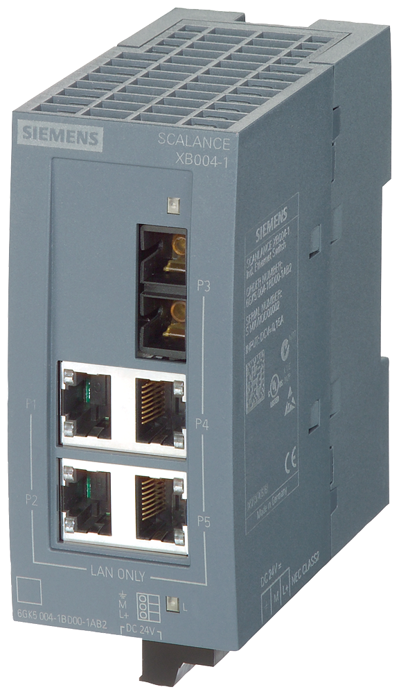Automatización Siemens 6GK5004-1BF00-1AB2 vista del producto