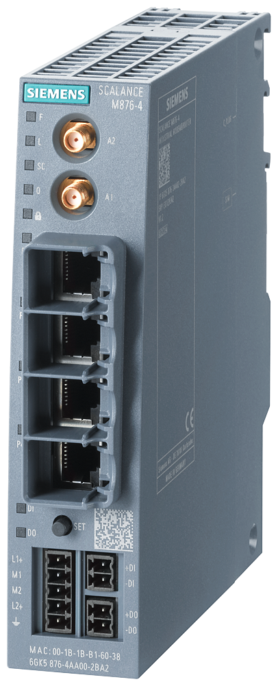 SCALANCE M876-4 4G-Router Siemens 6GK5876-4AA00-2BA2 azul industrial