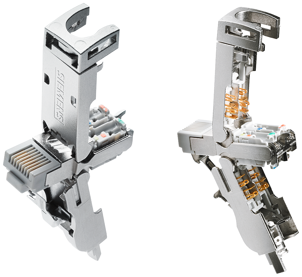 Automatización Siemens SIMATIC NET IE FC Conector RJ45 Plug 180 4x2 Blindado 6GK1901-1BB12-2AA0