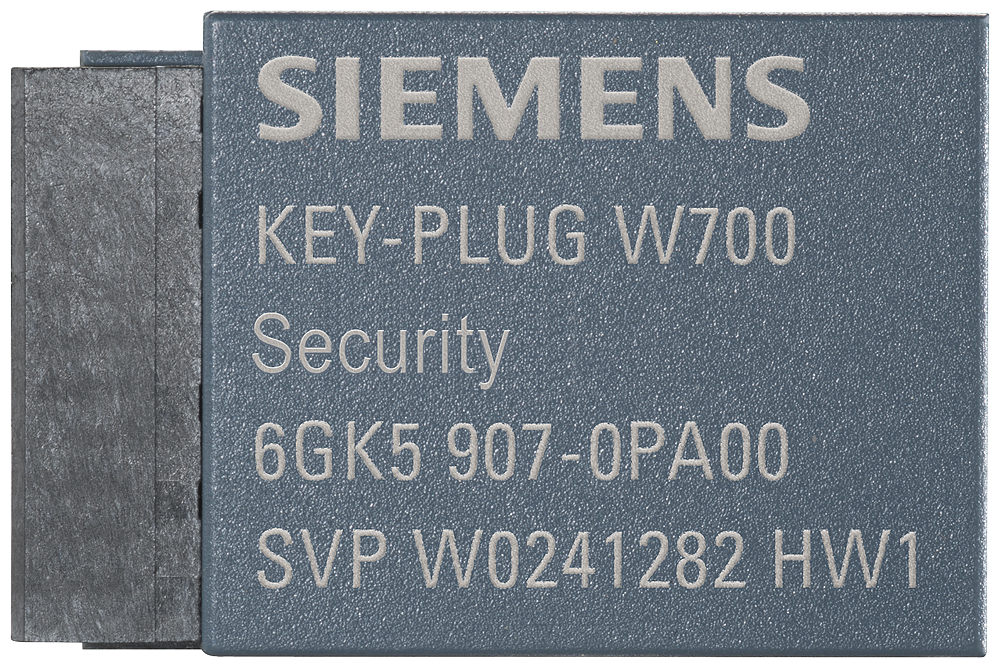 Automatizacion Siemens KEY-PLUG W700 Security 6GK5907-0PA00 vista del producto