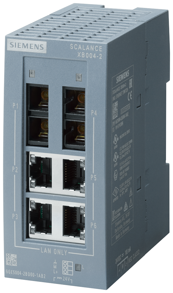 Automatizacion Siemens 6GK5004-2BD00-1AB2 vista del producto