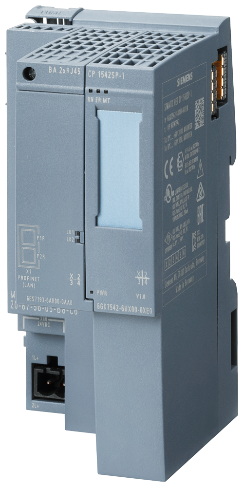Siemens Automatización 6GK7542-6UX00-0XE0 CP 1542SP-1 Procesador De Comunicaciones IE Abierta TCP/IP gris