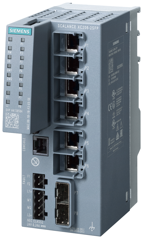 Automatización Siemens 6GK5206-2BS00-2AC2 SCALANCE XC206-2SFP módulo industrial
Siemens Automatización 6GK5206-2BS00-2AC2 SCALANCE XC206-2SFP módulo de control
Automatización Siemens modelo 6GK5206-2BS00-2AC2 SCALANCE XC206-2SFP sistema
Automatización Siemens 6GK5206-2BS00-2AC2 vista del producto SCALANCE XC206-2SFP
Siemens 6GK5206-2BS00-2AC2 Automatización SCALANCE XC206-2SFP