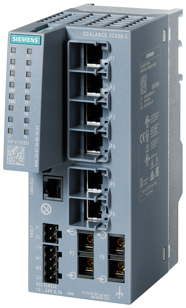 Automatizacion Siemens 6GK5206-2BD00-2AC2 Siemens gris