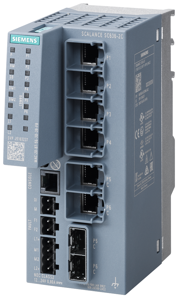 Automatizacion Siemens modelo 6GK5636-2GS00-2AC2