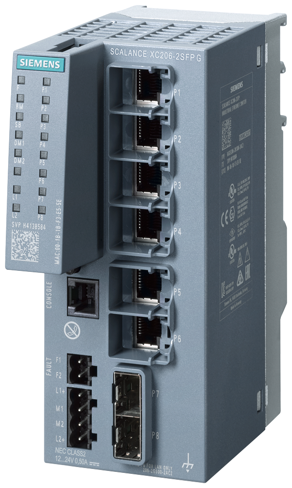 Automatizacion Siemens modelo 6GK5206-2GS00-2AC2
