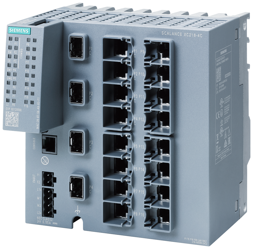 Automatizacion Siemens 6GK5216-4BS00-2AC2 vista del producto