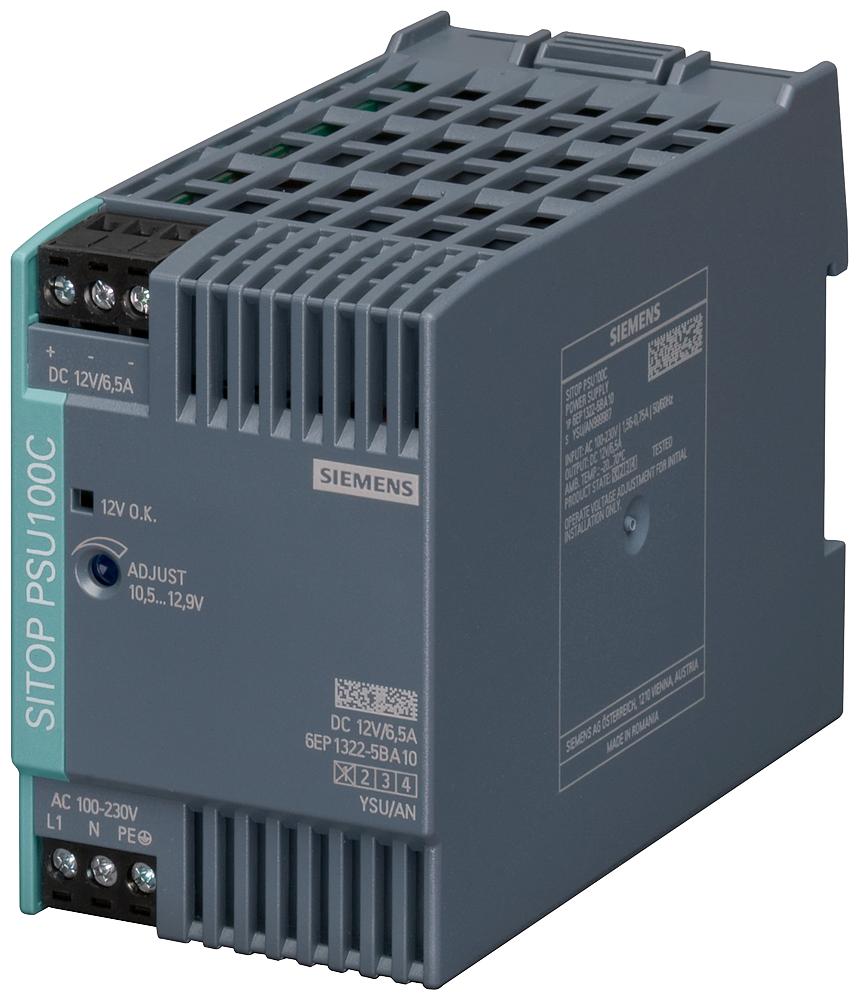 Automatizacion Siemens SITOP PSU100C 6EP1322-5BA10 vista del producto
