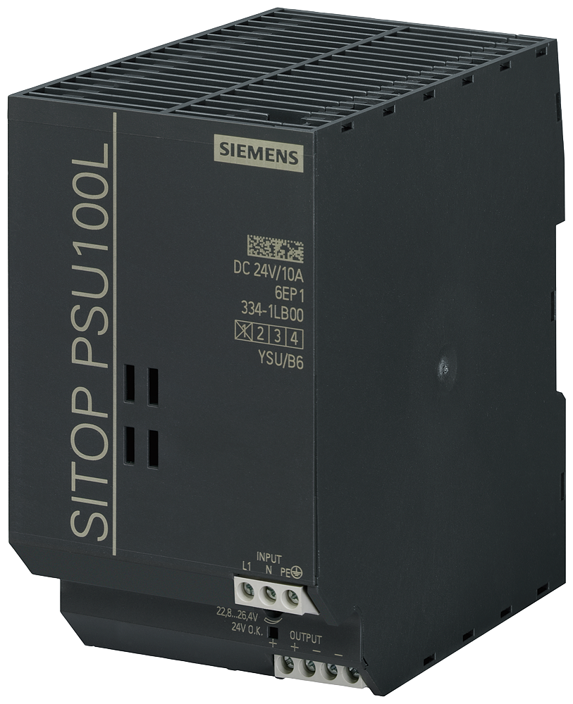 Automatización Siemens SITOP PSU100L 24 V/10 A 6EP1334-1LB00