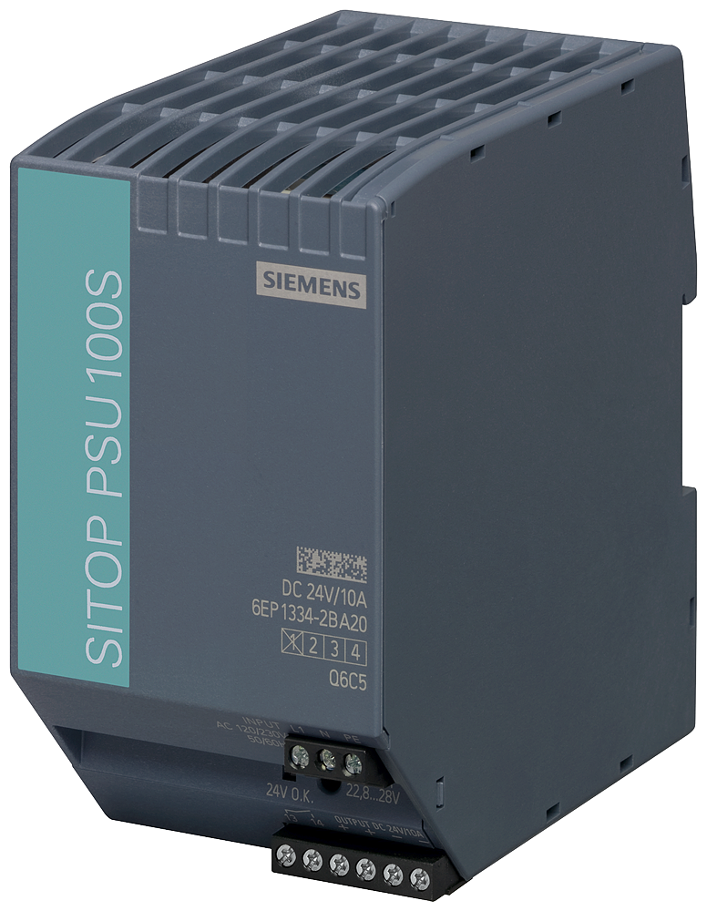 Automatización Siemens 6EP1334-2BA20 PSU100S fuente DC 24V 10A