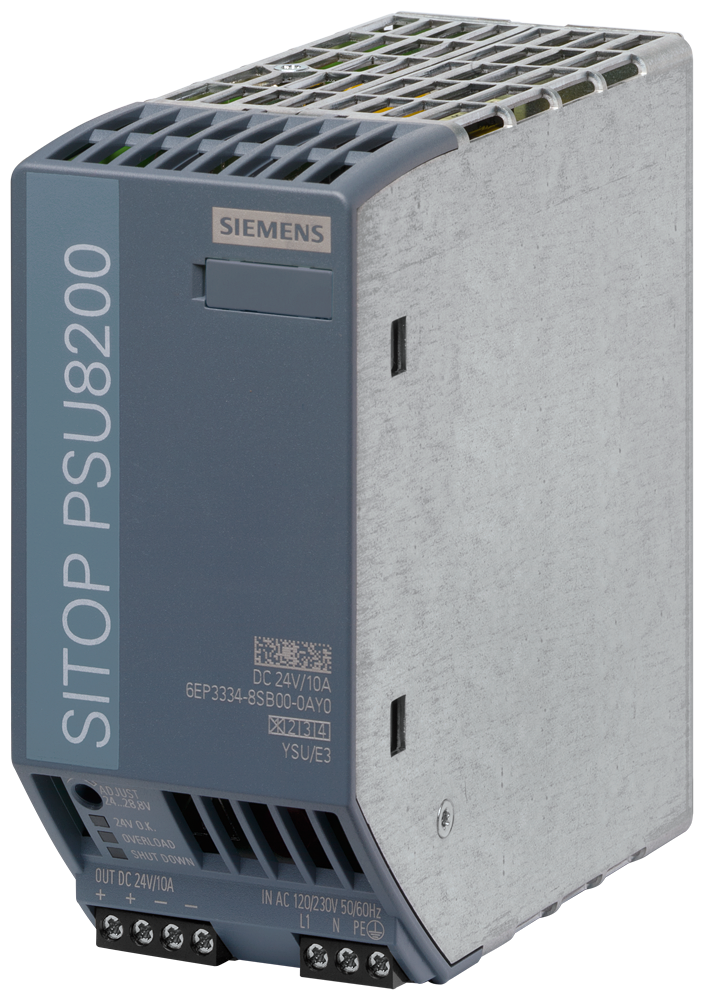 Automatizacion Siemens SITOP PSU8200 6EP3334-8SB00-0AY0 gris vista del producto