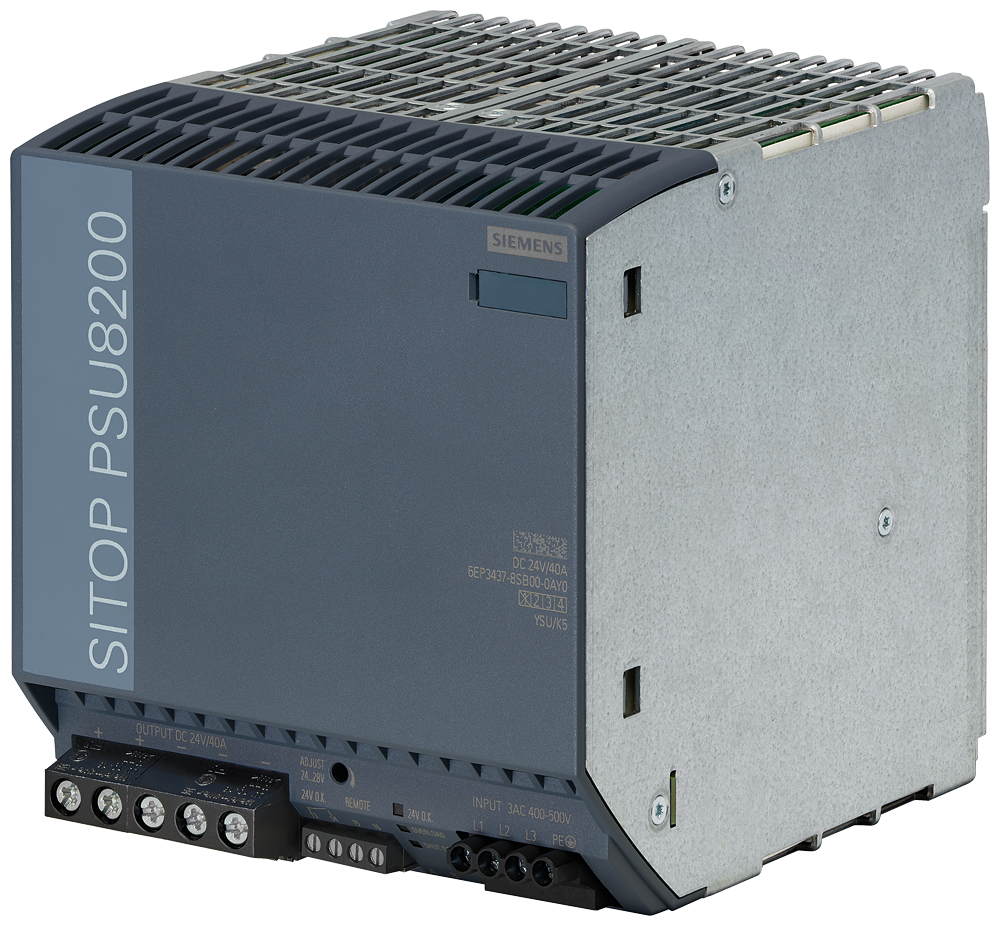 SITOP PSU8200 Fuente De Alimentación Estabilizada 24 V DC 40 A Siemens 6EP3437-8SB00-0AY0
