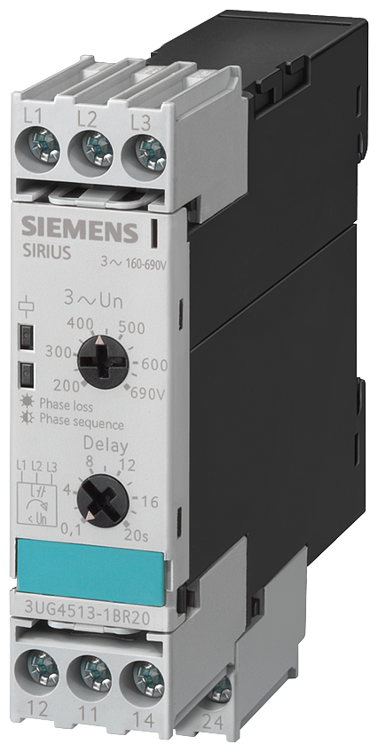 Relé de vigilancia analógico Siemens 3UG4513-1BR20