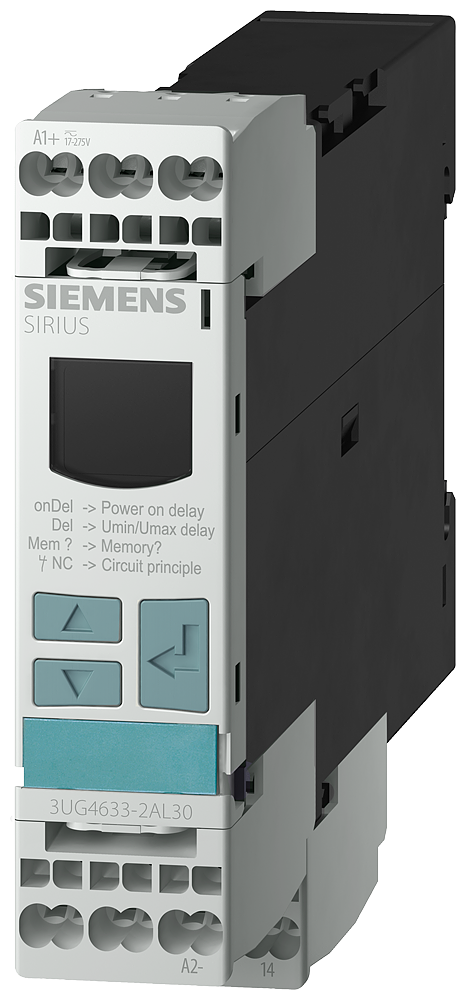 Relé de vigilancia digital Siemens 3UG4633-1AL30 vista del producto