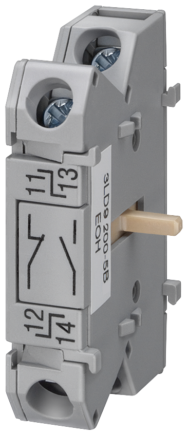 Interruptor auxiliar Siemens 3LD9200-5B vista del producto
