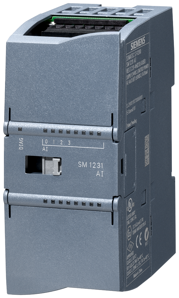 Automatización Siemens 6ES7231-4HD32-0XB0 SIMATIC S7-1200 Módulo de Entradas Analógicas 4AI SM 1231