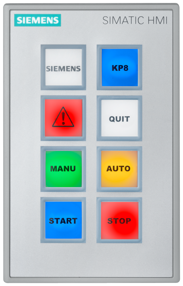 Siemens Automatizacion SIMATIC HMI KP8 PN Key Panel 6AV3688-3AY36-0AX0