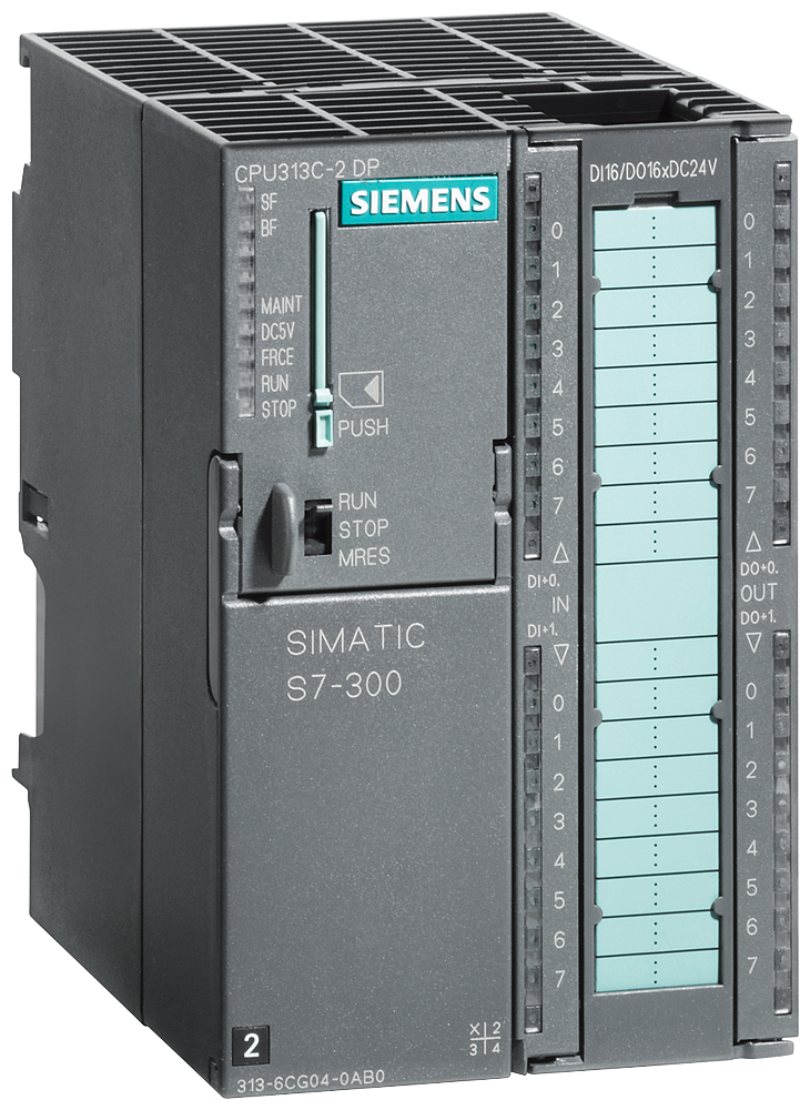 Automatizacion SIMATIC S7-300 CPU 313C-2 DP Siemens 6ES7313-6CG04-0AB0 gris