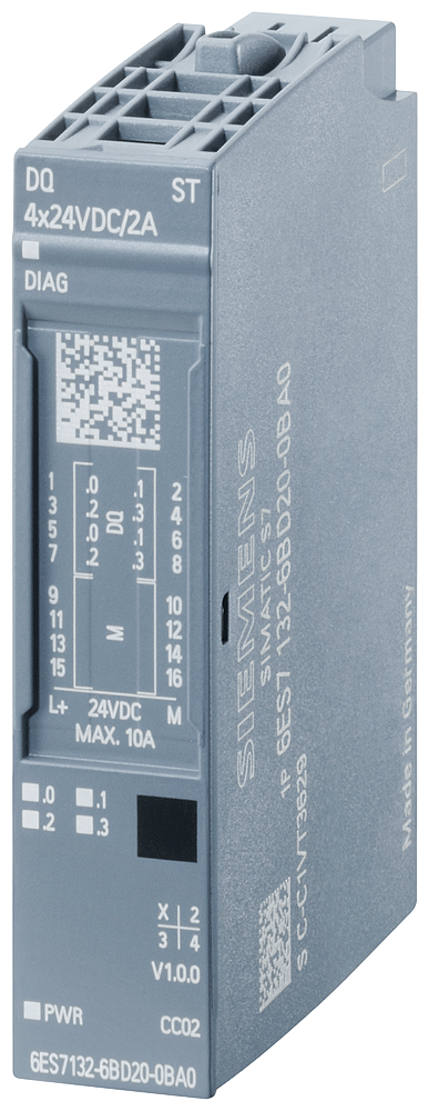 Automatizacion Siemens 6ES7132-6BD20-0BA0 vista del producto