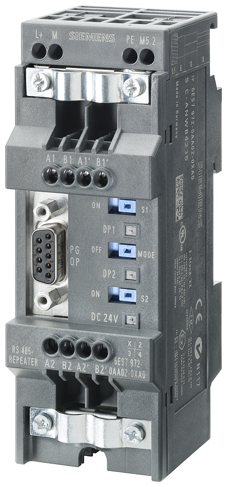 Automatización Siemens 6ES7972-0AA02-0XA0 vista del producto