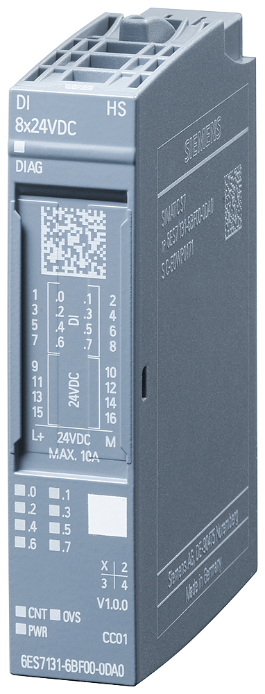 Automatizacion Siemens 6ES7131-6BF00-0DA0 gris compacto