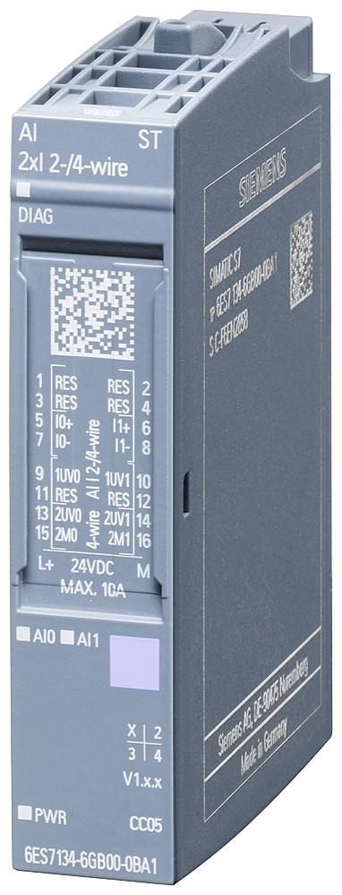 Automatizacion Siemens modelo 6ES7134-6GB00-0BA1 módulo ET 200SP