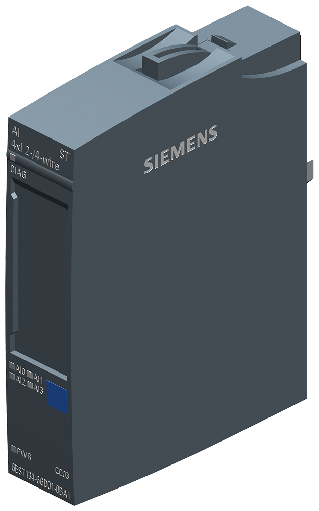 Módulo de entradas analógicas Siemens modelo 6ES7134-6GD01-0BA1