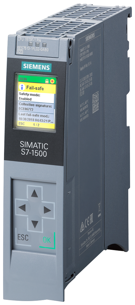 Automatización Siemens modelo 6ES7513-1FL02-0AB0