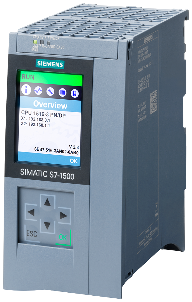 Automatizacion Siemens 6ES7516-3AN02-0AB0 vista del producto