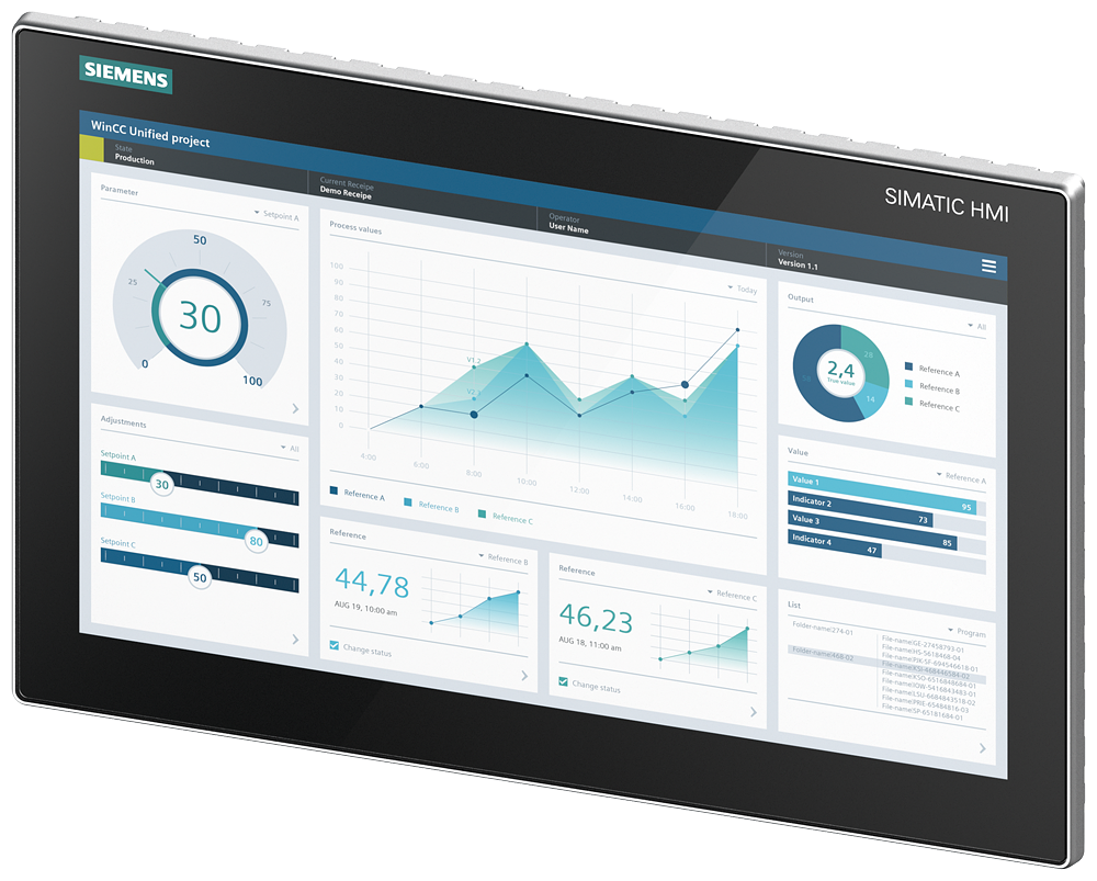 SIMATIC HMI MTP1500, Unified Siemens 6AV2128-3QB06-0AX1