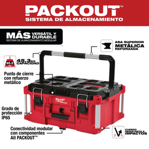 Caja para Herramientas Packout Milwaukee 48-22-8425
