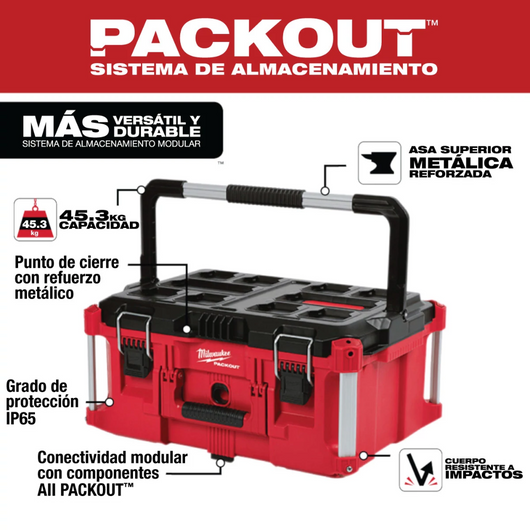 Caja para Herramientas Packout Milwaukee 48-22-8425