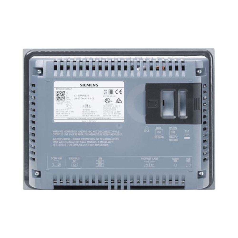 HMI KTP700 Comfort Panel Siemens 6AV2124-0GC01-0AX0