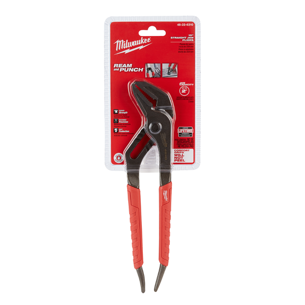 Pinzas de mordaza recta de 10" Milwaukee 48-22-6310