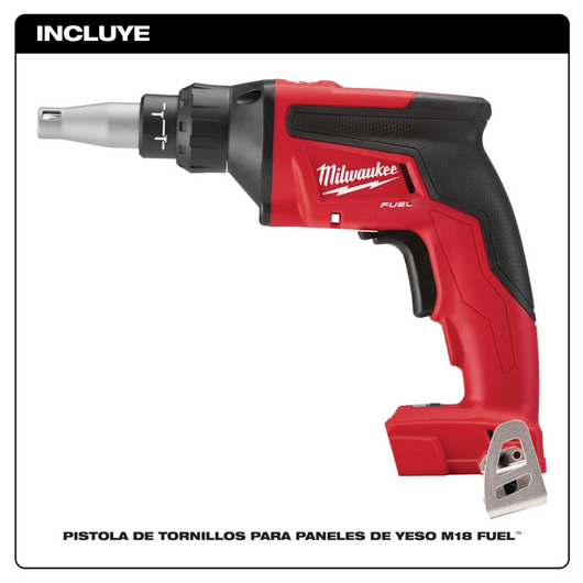 Pistola de tornillo M18 FUEL Con REDLINK PLUS™ Intelligence Milwaukee 2866-20