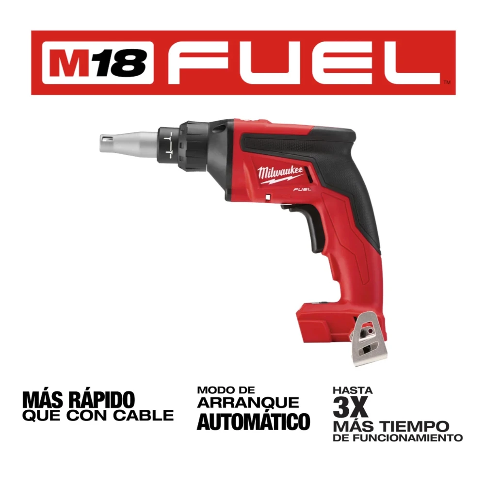 Pistola de tornillo M18 FUEL Con REDLINK PLUS™ Intelligence Milwaukee 2866-20