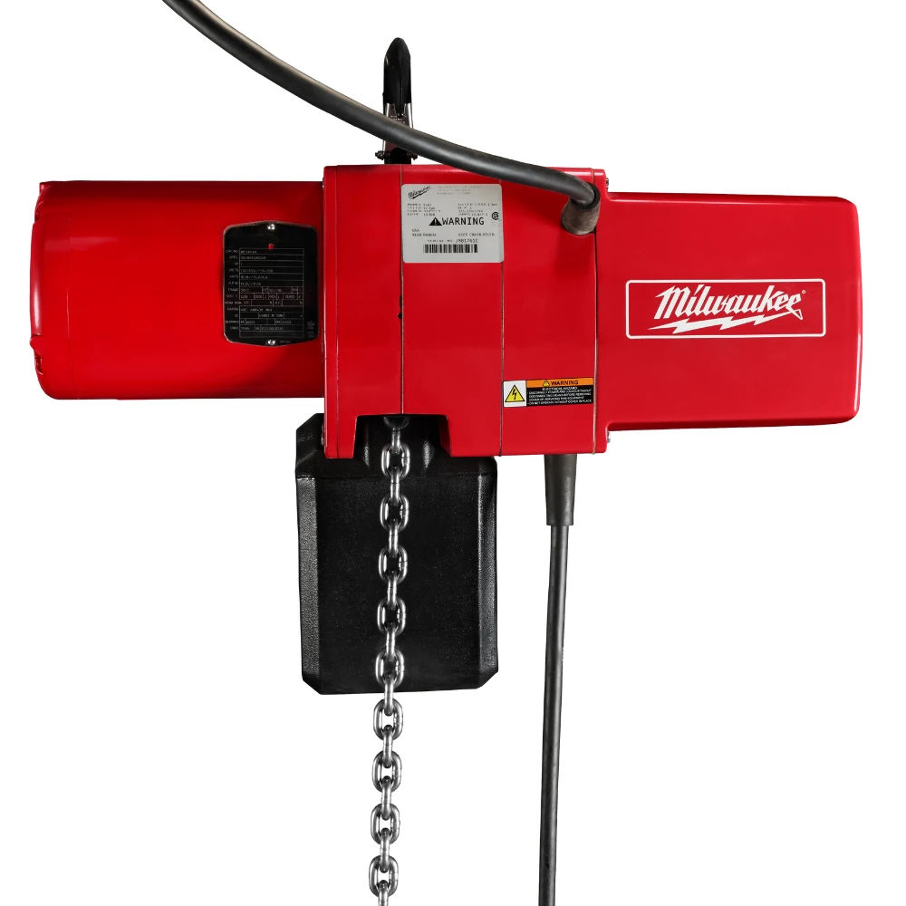 Polipasto electrico de cadena de 1 tonelada Milwaukee 9568