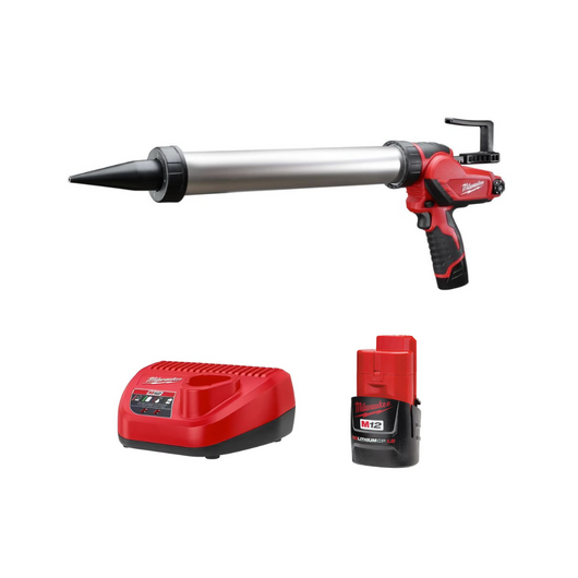 Kit de pistola de calafateo y adhesivo de aluminio M12™ 20 oz. Milwaukee 2442-21