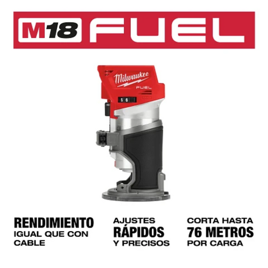 Enrutador compacto M18 FUEL Milwaukee 2723-20
