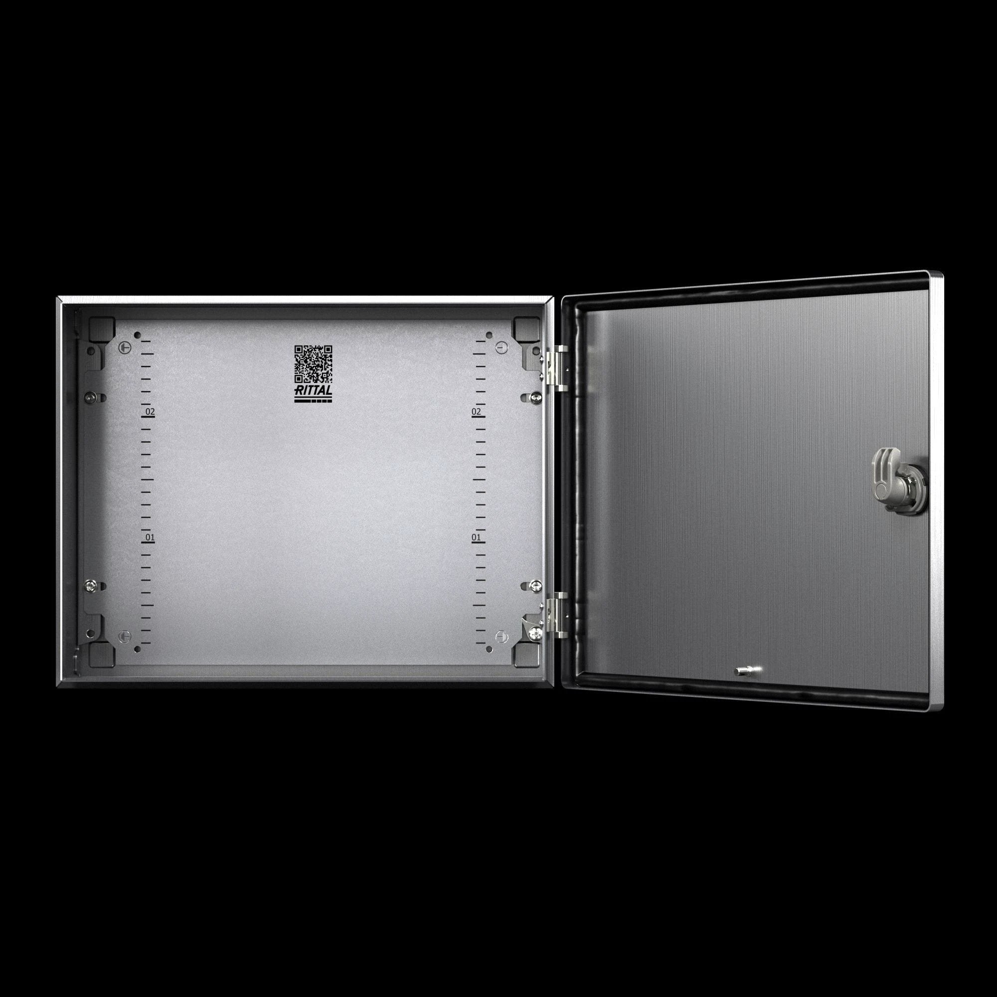 Caja KX E-Box acero inoxidable Rittal 1587.000 vista del producto