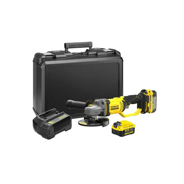 Mini Esmeriladora 20V Inalámbrica 4 1/2" Stanley SCG400M2K-B3