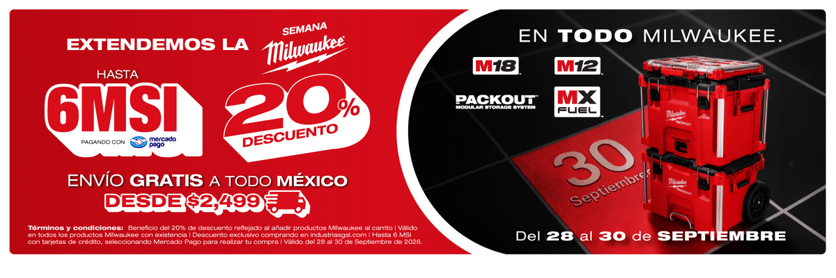 Semana_Milwaukee_ en GSL Ofertas en herramientas_01