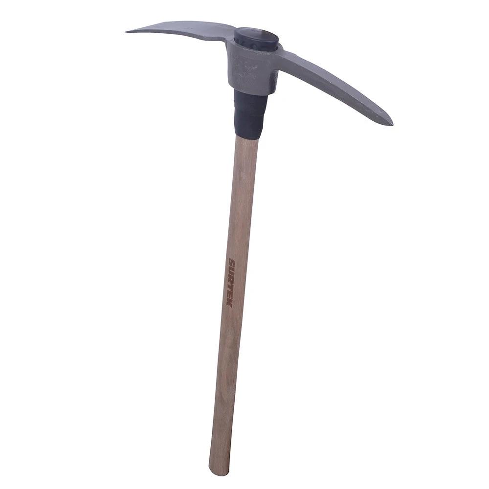 Talacho-pico profesional 5 lb mango de madera Surtek modelo TP5M