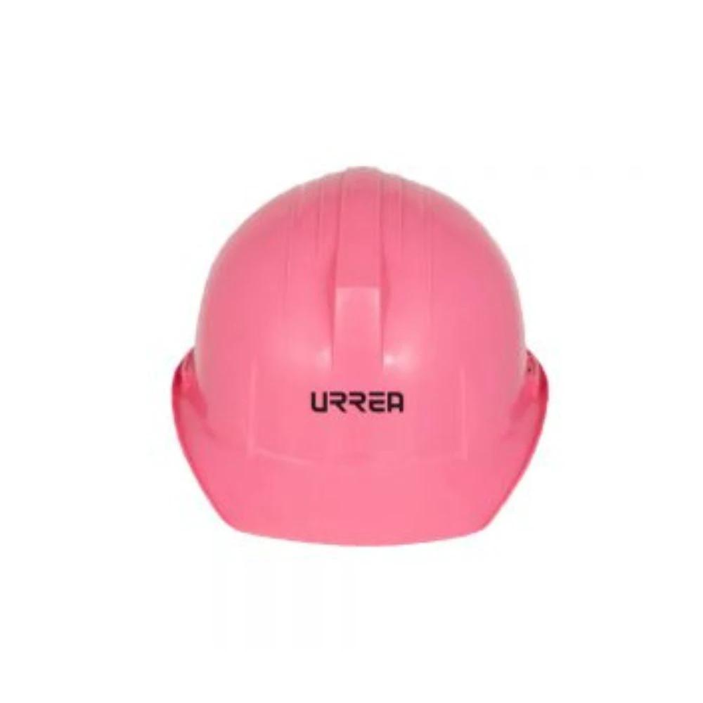 Casco de seguridad con ajuste de intervalos, color rosa Urrea USH02P